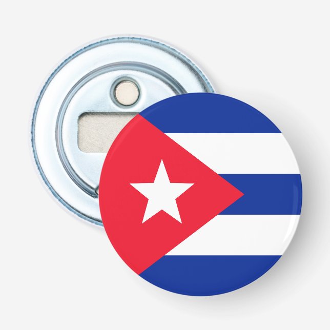 Cuba flag bottle opener (Front)