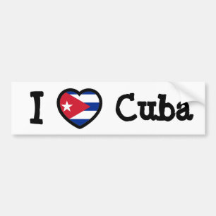Cuba Flag Bumper Sticker