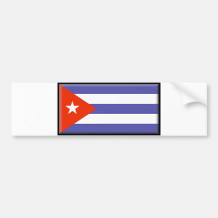 Cuba Flag Bumper Sticker