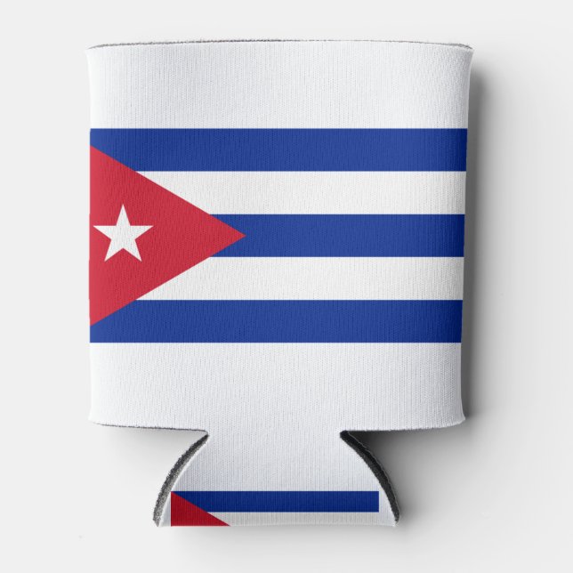 Cuba Flag Can Cooler (Front)