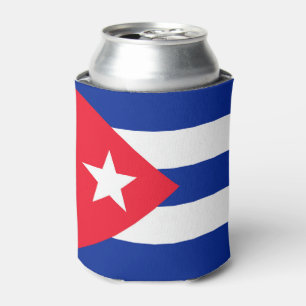 Cuba flag can cooler