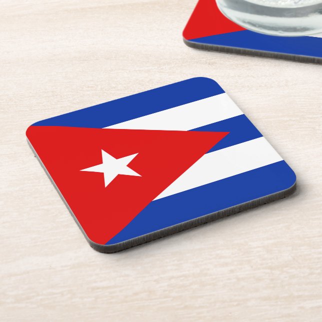 Cuba Flag  Coaster (Left Side)