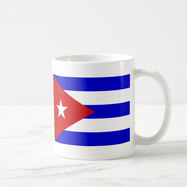 Cuba flag coffee mug (Right)