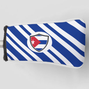 Cuba flag golf head cover
