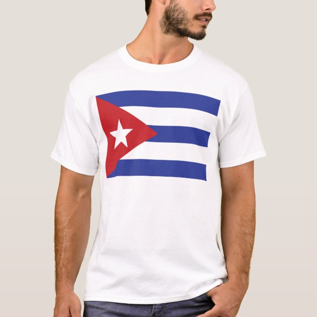 cuba flag illustration T-Shirt (Front)