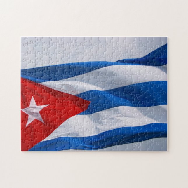 cuba flag jigsaw puzzle (Horizontal)