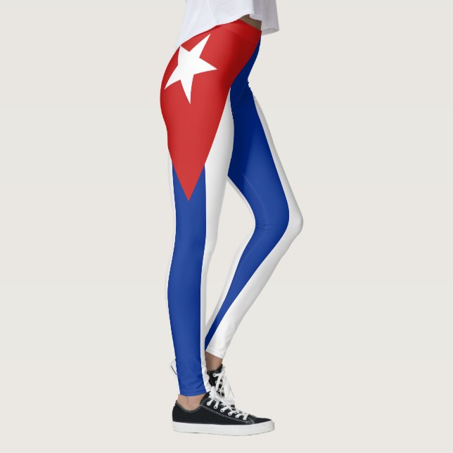 Cuba Flag Leggings (Right)