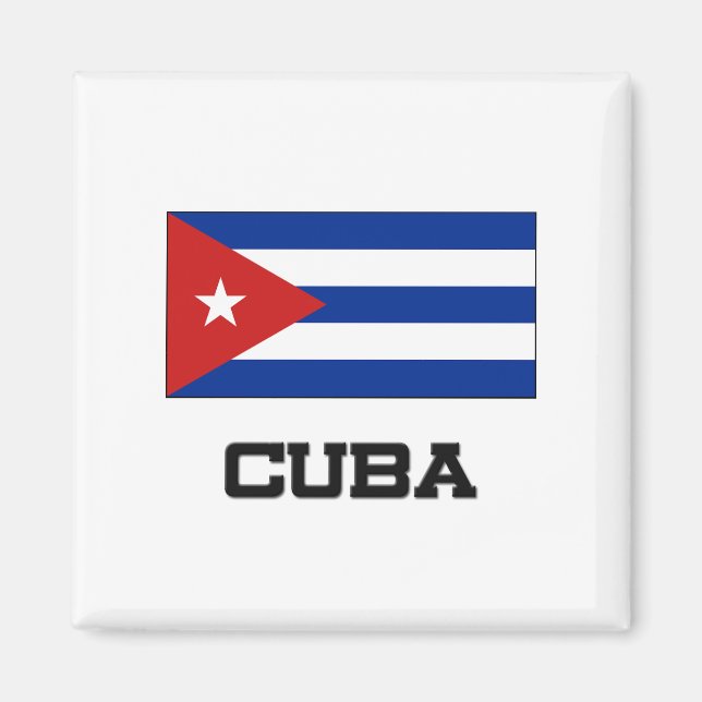 Cuba Flag Magnet (Front)