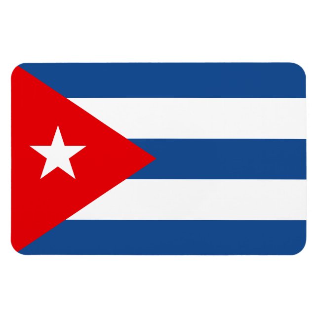 Cuba Flag Magnet (Horizontal)