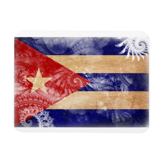 Cuba Flag Magnet (Horizontal)