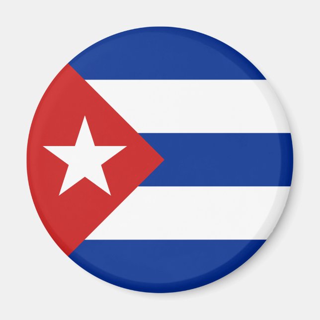 Cuba Flag Magnet (Front)