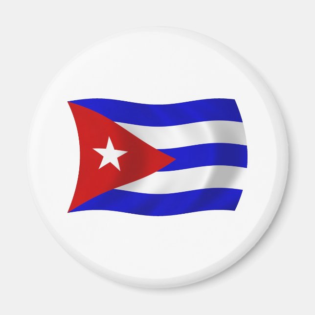 Cuba Flag Magnet (Front)