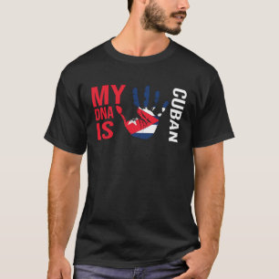 Cuba flag my Cuban DNA Cuba holiday Cuba T-Shirt