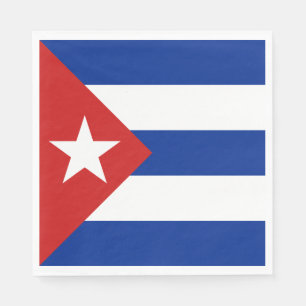 Cuba Flag Napkin