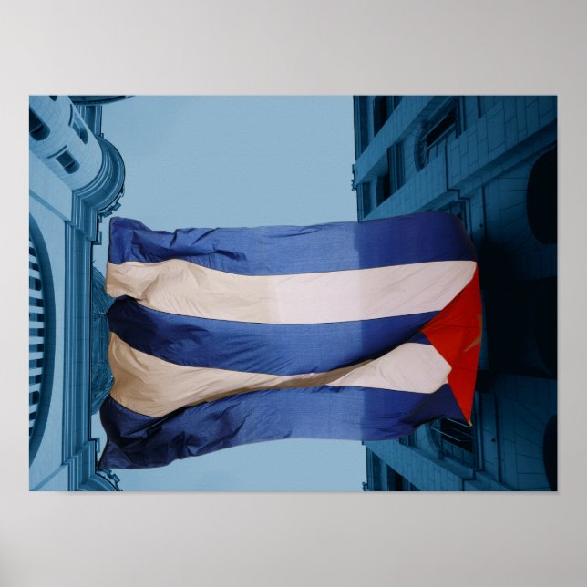 Cuba flag poster (Front)