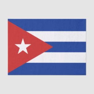 Cuba Flag Tissue Paper