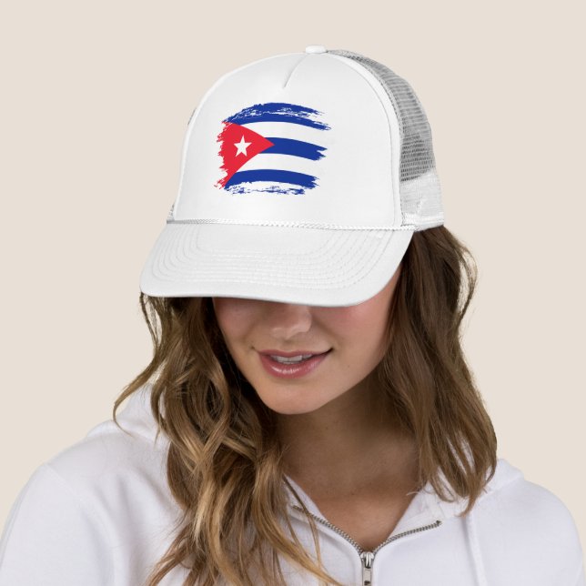Cuba flag trucker hat (In Situ)