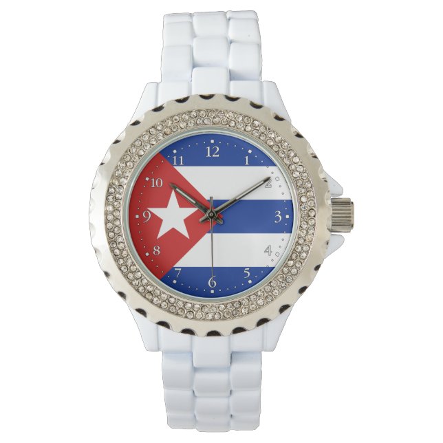 Cuba Flag Watch (Front)