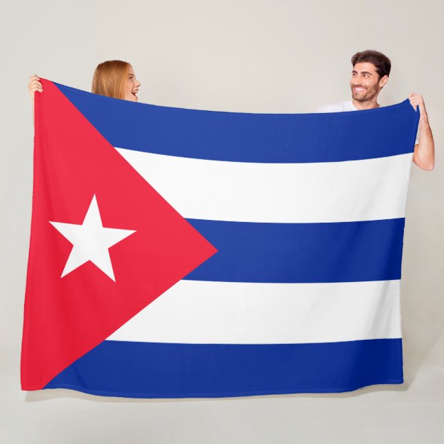 Cuba Fleece Blanket (In Situ)