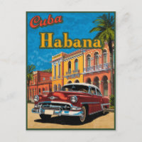 Cuba Habana Classic Car & Colourful Street Travel