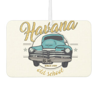 Cuba Havana Cuban Old Car  Beach Travel Gift Car Air Freshener