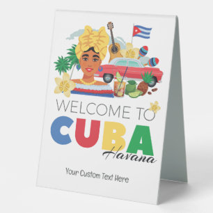 Cuba Havana Custom Text