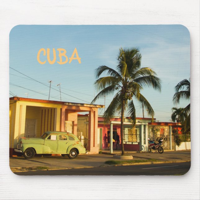 Cuba Havana Mouse Mat (Front)