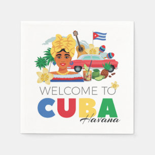 Cuba Havana Napkin