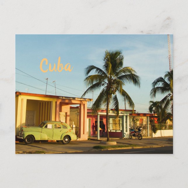 Cuba Havana Postcard (Front)