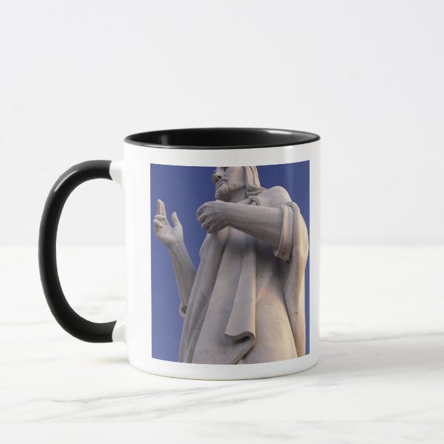 Cuba, Havana, Sculpture of Jesus. Mug (Left)