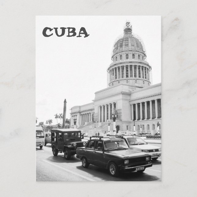 Cuba, Havana vintage postcard (Front)