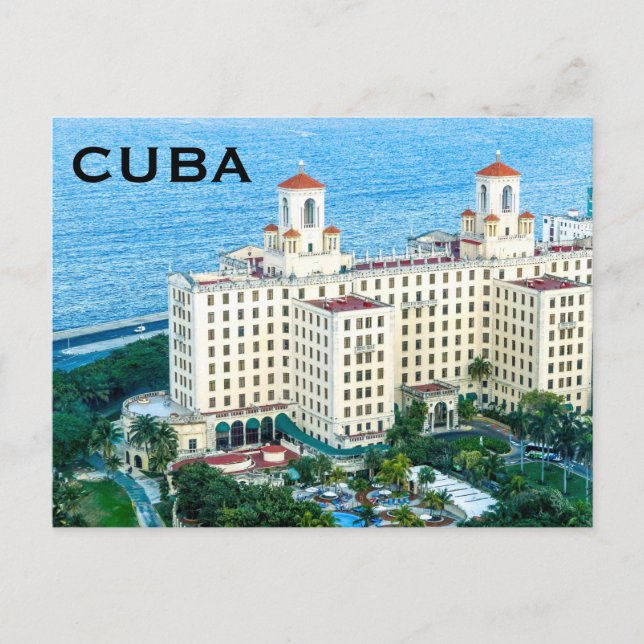 Cuba Havana Vintage Travel Tourism Add Postcard (Front)