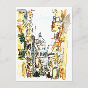 Cuba Havana with capitol Postcard