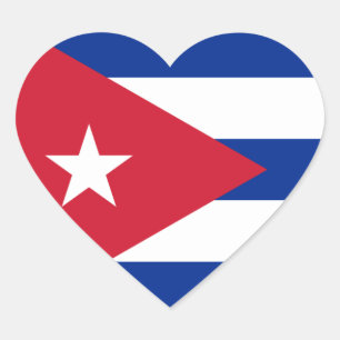 cuba heart sticker