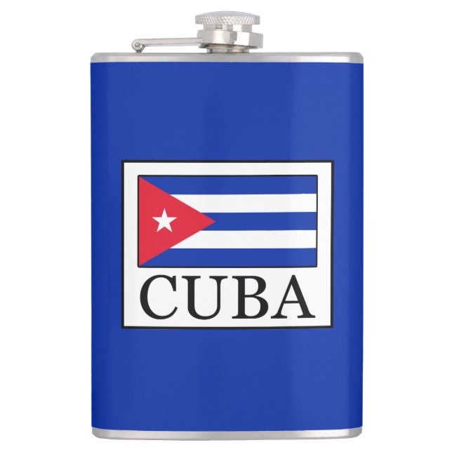 Cuba Hip Flask (Front)