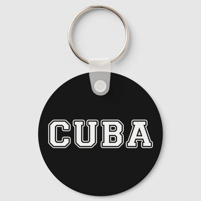 Cuba Key Ring (Front)