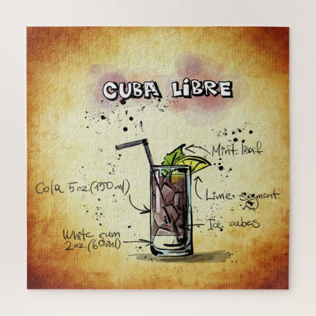 Cuba Libre 01 Jigsaw Puzzle (Vertical)