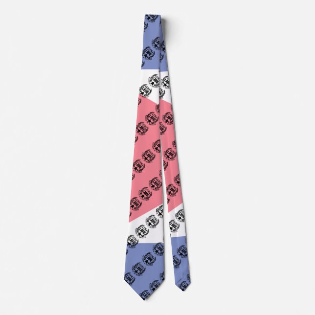 Cuba Libre Motto Laurels Tie (Front)