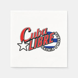Cuba Libre Motto Napkin