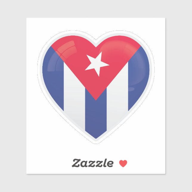Cuba Love Flag  (Sheet)