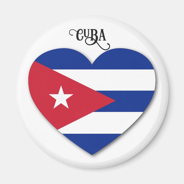 Cuba Love Magnet (Front)