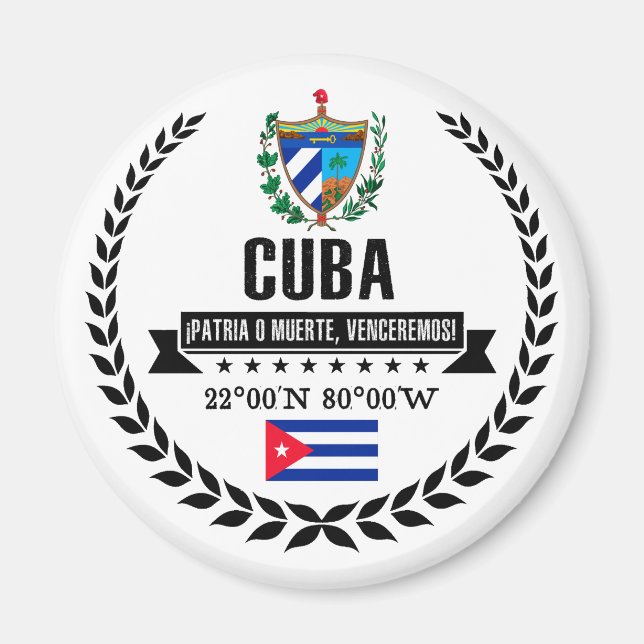 Cuba Magnet (Front)