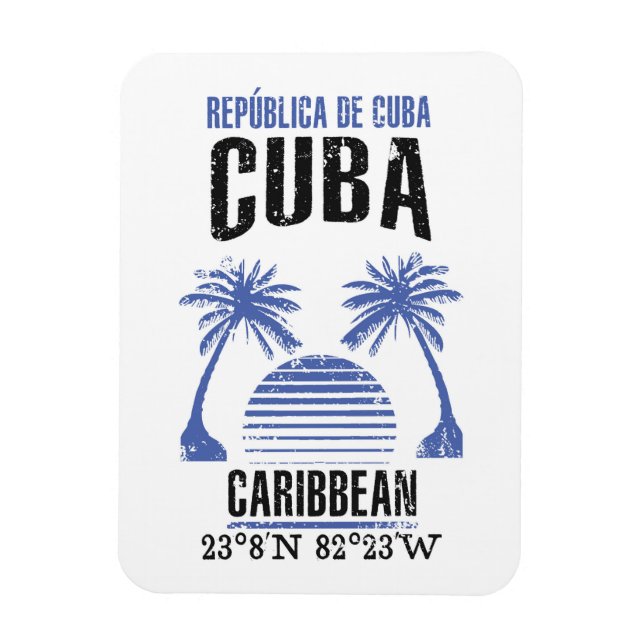 Cuba Magnet (Vertical)