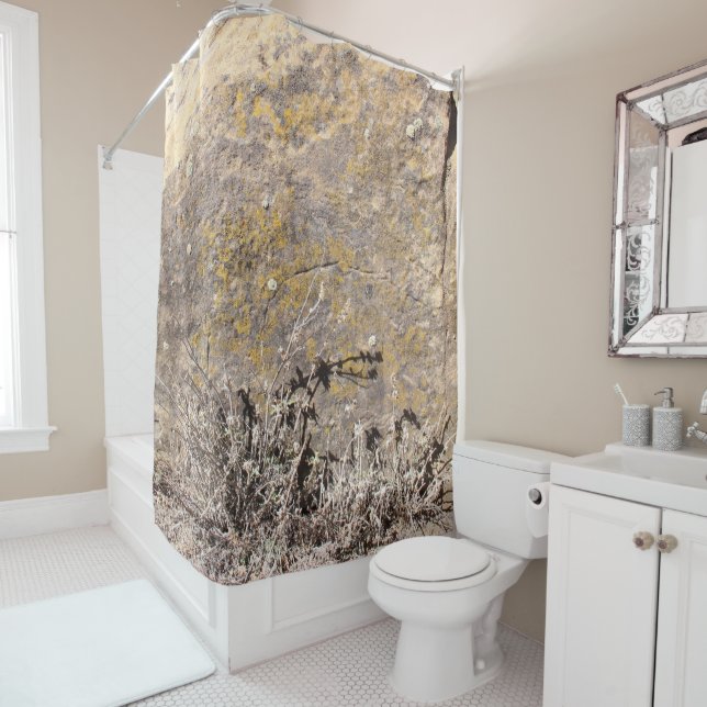 Cuba Mesa Shower Curtain (In Situ)