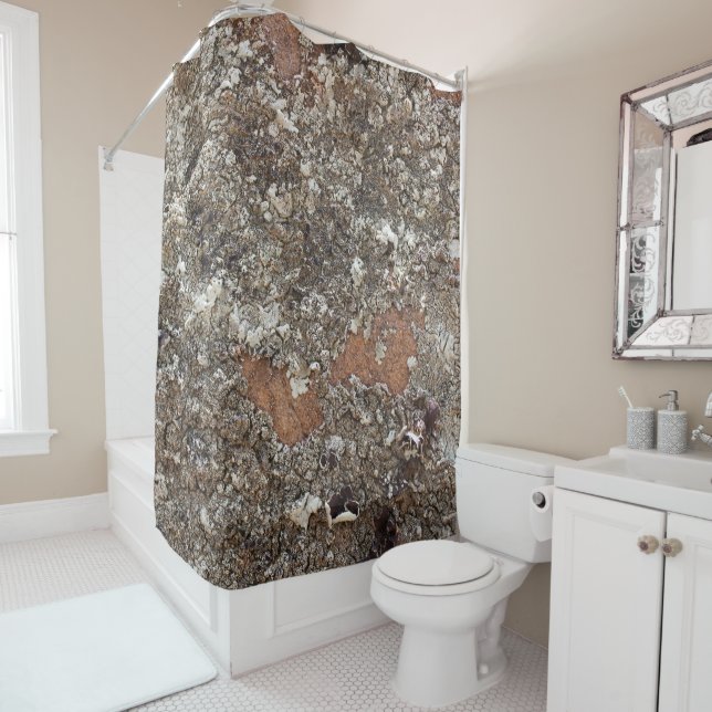 Cuba Mesa Shower Curtain (In Situ)