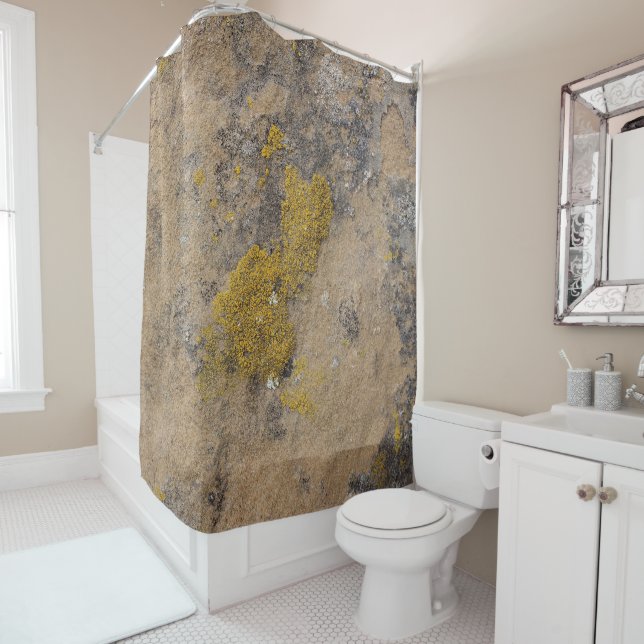 Cuba Mesa Shower Curtain (In Situ)