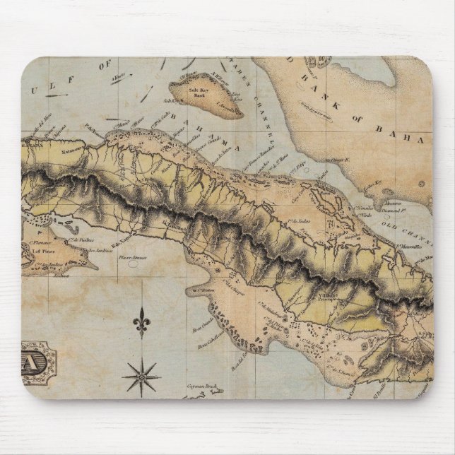 Cuba Mouse Mat (Front)