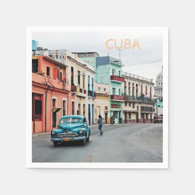Cuba     napkin (Front)