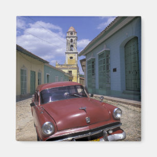 Cuba, old colonial village of Trinidad. Magnet