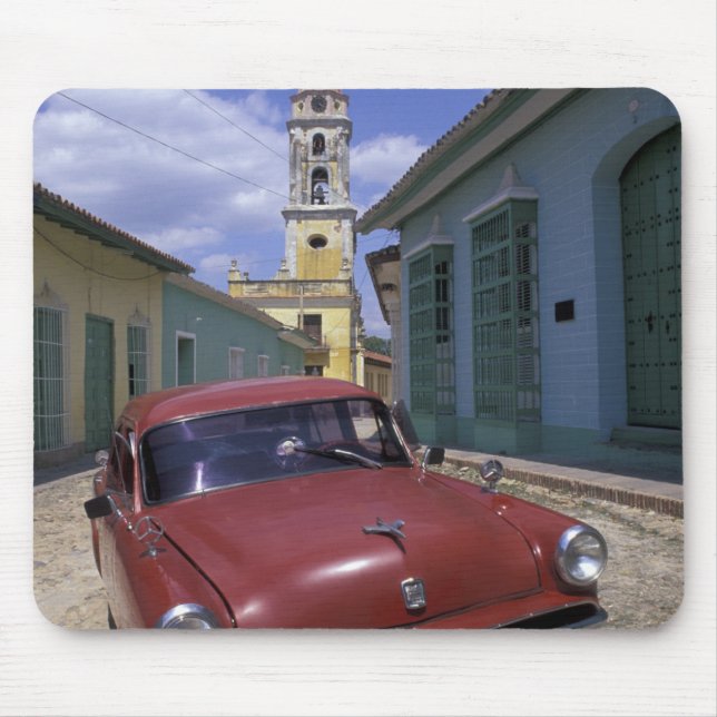 Cuba, old colonial village of Trinidad. Mouse Mat (Front)